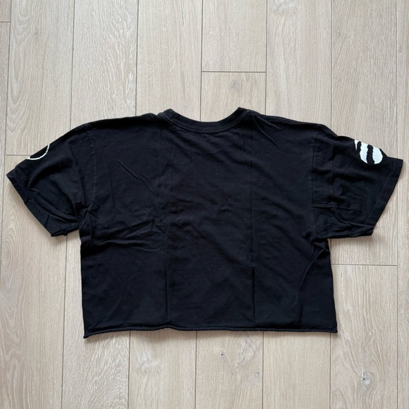 Peace Collective 2019 NBA Finals Raptors vs Warriors Cropped T Shirt Women’s M - Picture 2 of 10